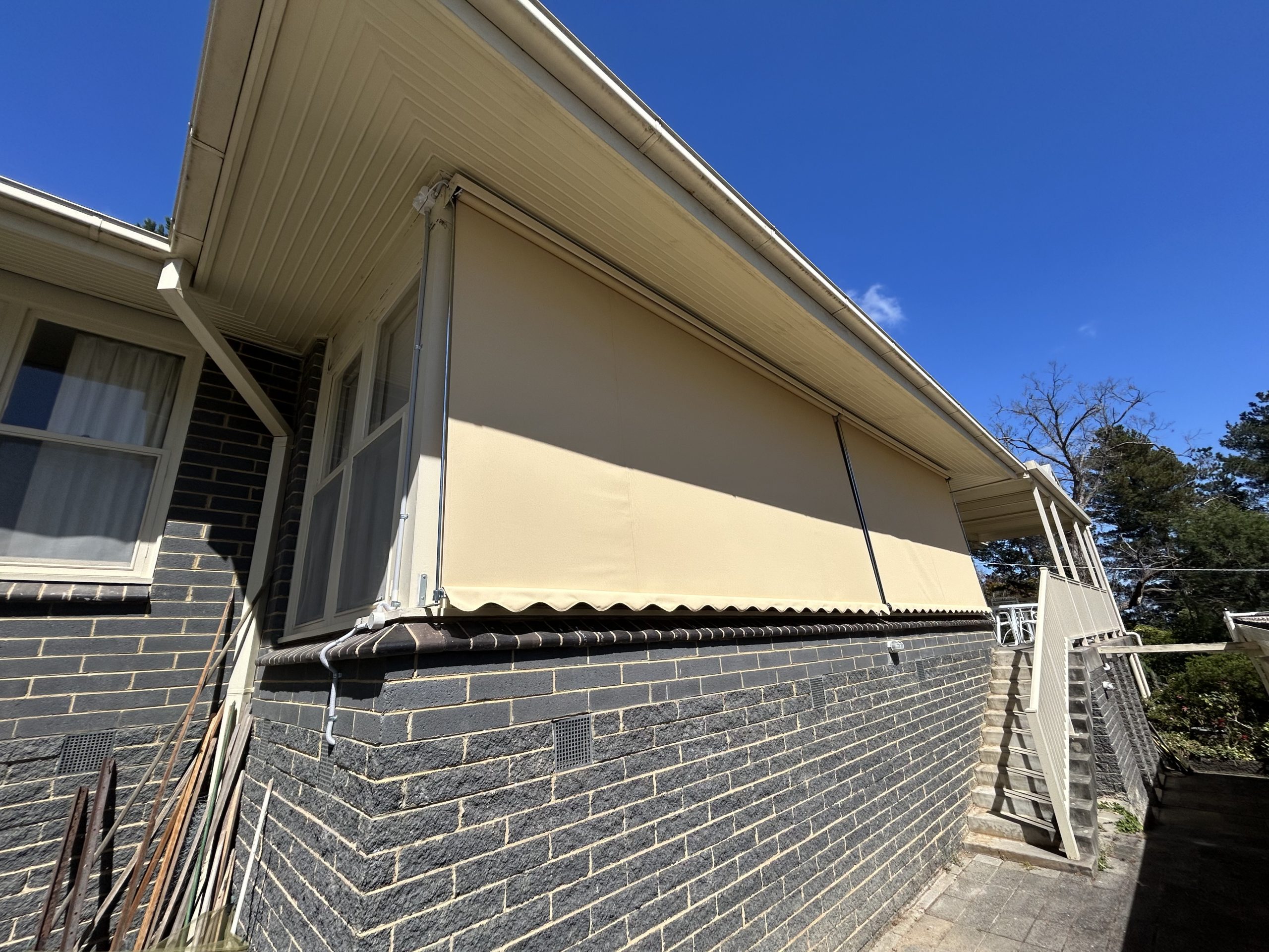 Fixed guide awnings made in Melbourne