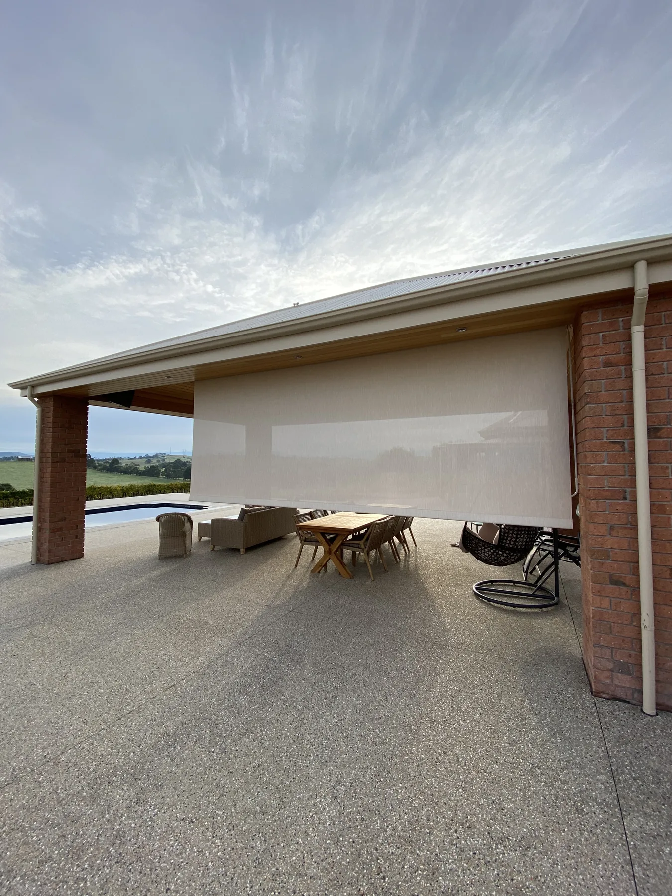 Our range of quality outdoor blinds